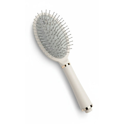 CEPILLO PARA CABELLO OVALADO GRIS LH-4869