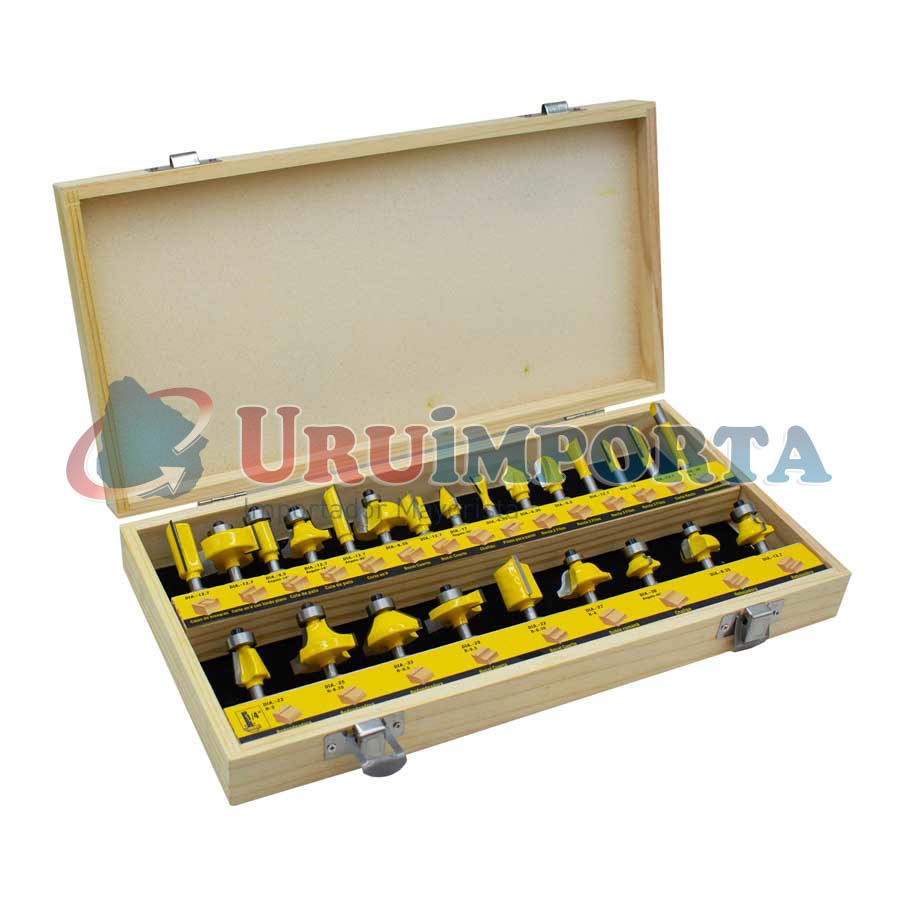 FRESA 24 PZ P/MADERA UYUSTOOLS  CQT024
