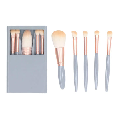 SET DE BROCHAS DE MAQUILLAJE EN ESTUCHE LH-4888