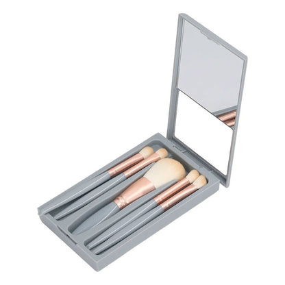 SET DE BROCHAS DE MAQUILLAJE EN ESTUCHE LH-4888