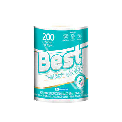 TOALLAS DE PAPEL BEST ROLLO 200 HOJAS  2158