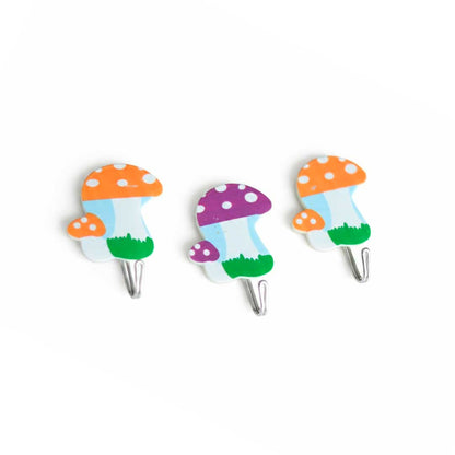 COLGADOR ADHESIVO FORMA DE FRUTAS 3PZ YL-91562