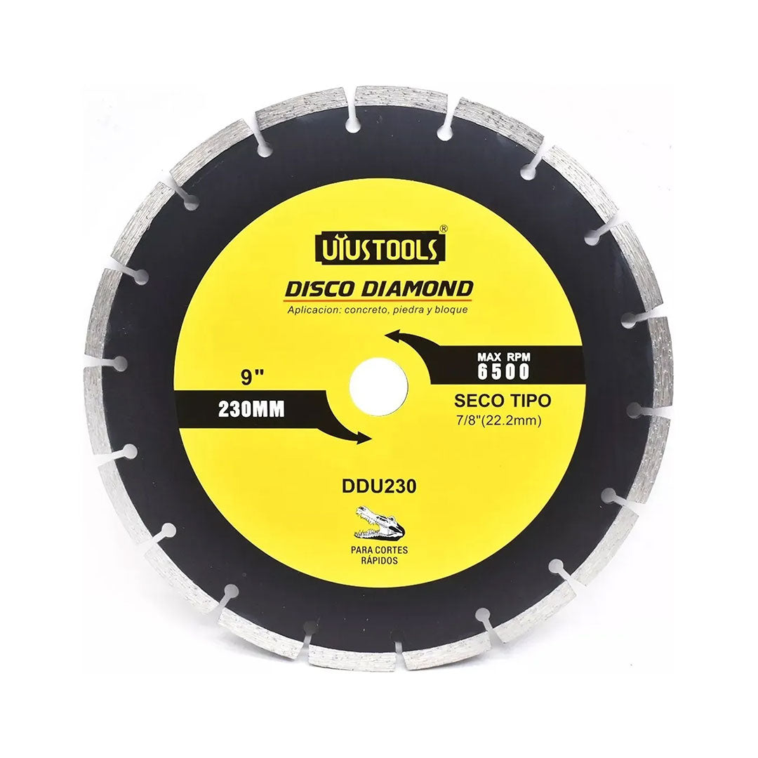 DISCO DIAMANTE ULTRA FINO 230MM UYUSTOOLS DDT230