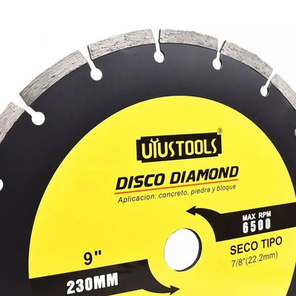 DISCO DIAMANTE ULTRA FINO 230MM UYUSTOOLS DDT230