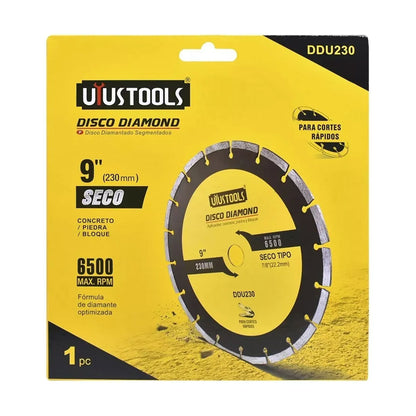 DISCO DIAMANTE ULTRA FINO 230MM UYUSTOOLS DDT230