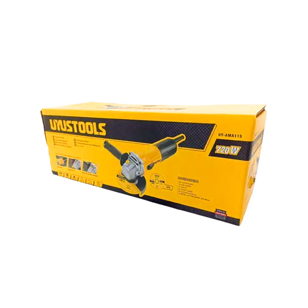 AMOLADORA ANGULAR 115MM 720W UYUSTOOLS UY-AMA115