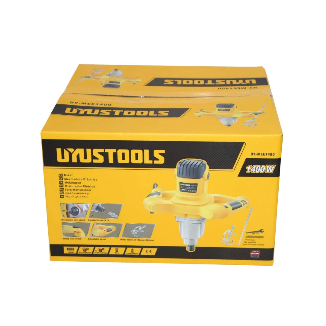 MEZCLADORA DE PINTURA 1400W UYUSTOOLS UY-MEE1400