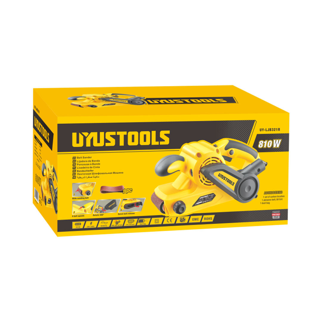 LIJADORA DE BANDA 810W  UYUSTOOLS UY-LJB321R