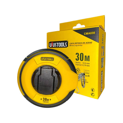 CINTA METRICA DE ACERO 30M UYUSTOOLS UYU CMA030