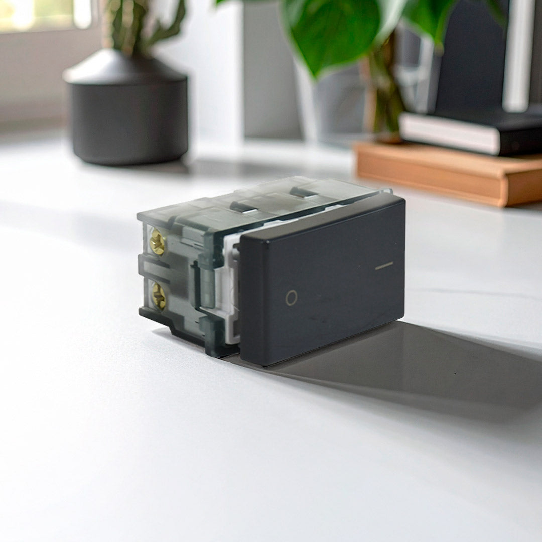 INTERRUPTOR INT BIPOLAR ATENEA GRIS 91A154600002