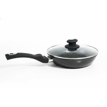 SARTEN CON TAPA DER VIDRIO 24CM VR-3777