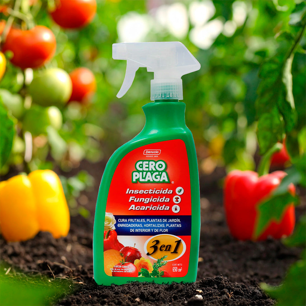 INSECTICIDA 3 EN 1 650 CC CERO PLAGA