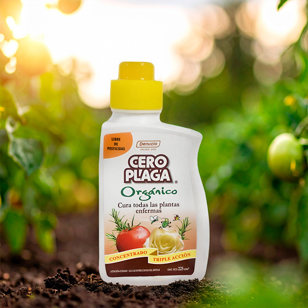 INSECTICIDA ORGÁNICO CONCENTRADO 225 CC CERO