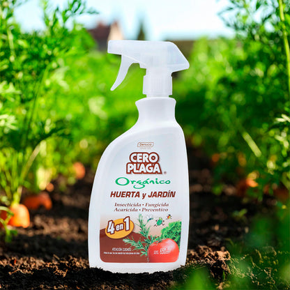 INSECTICIDA 4EN1 ORGÁNICO 650 CC CERO PLAGA