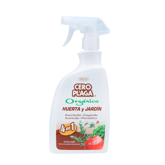 INSECTICIDA 4EN1 ORGÁNICO 650 CC CERO PLAGA