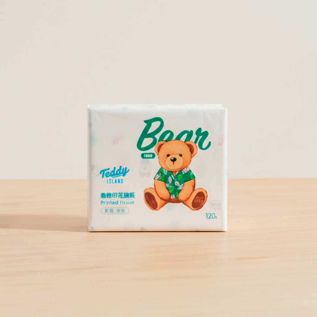 PAÑUELOS PAPEL UNIDAD BEAR TEDDY RG9008  72040