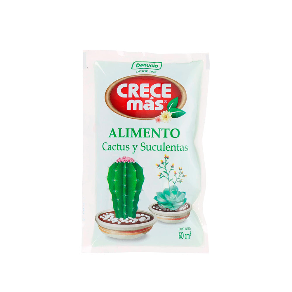 ALIMENTO PARA CÁCTUS Y SUCULENTAS SACHET 60 CC