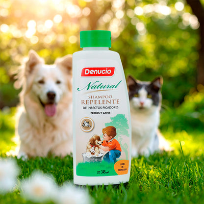SHAMPOO REPELENTE NATURAL 345 CC DENUCIO
