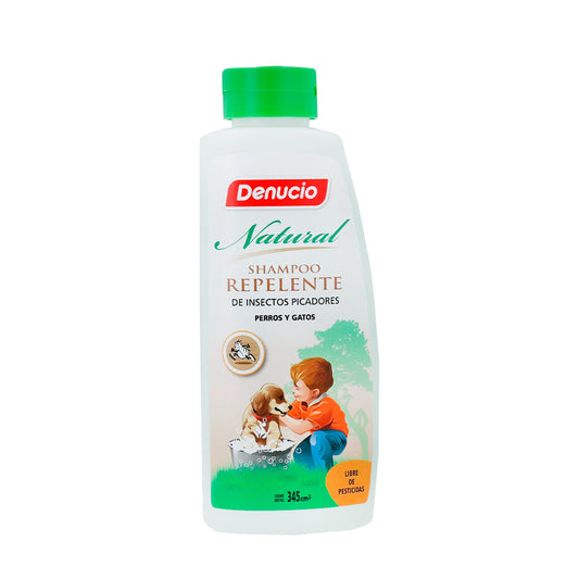 SHAMPOO REPELENTE NATURAL 345 CC DENUCIO