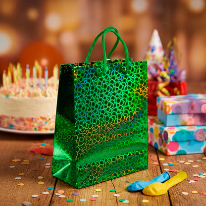 BOLSA REGALO METALIZADA MEDIANA LS1823A