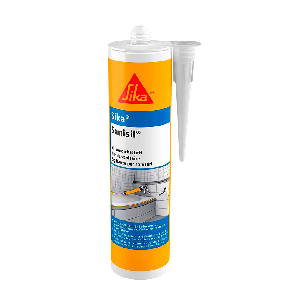 SELLADOR SANISIL BLANCO 280CC BAÑOS Y COCINA SIKA