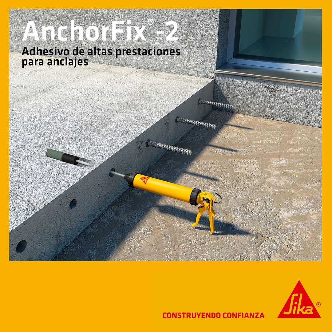 ANCLAJE QUIMICO SIKA ANCHORFIX 2 300CC