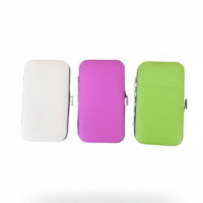 SET PEDICURE 7 PCS COLORES VARIOS TZGGL-05