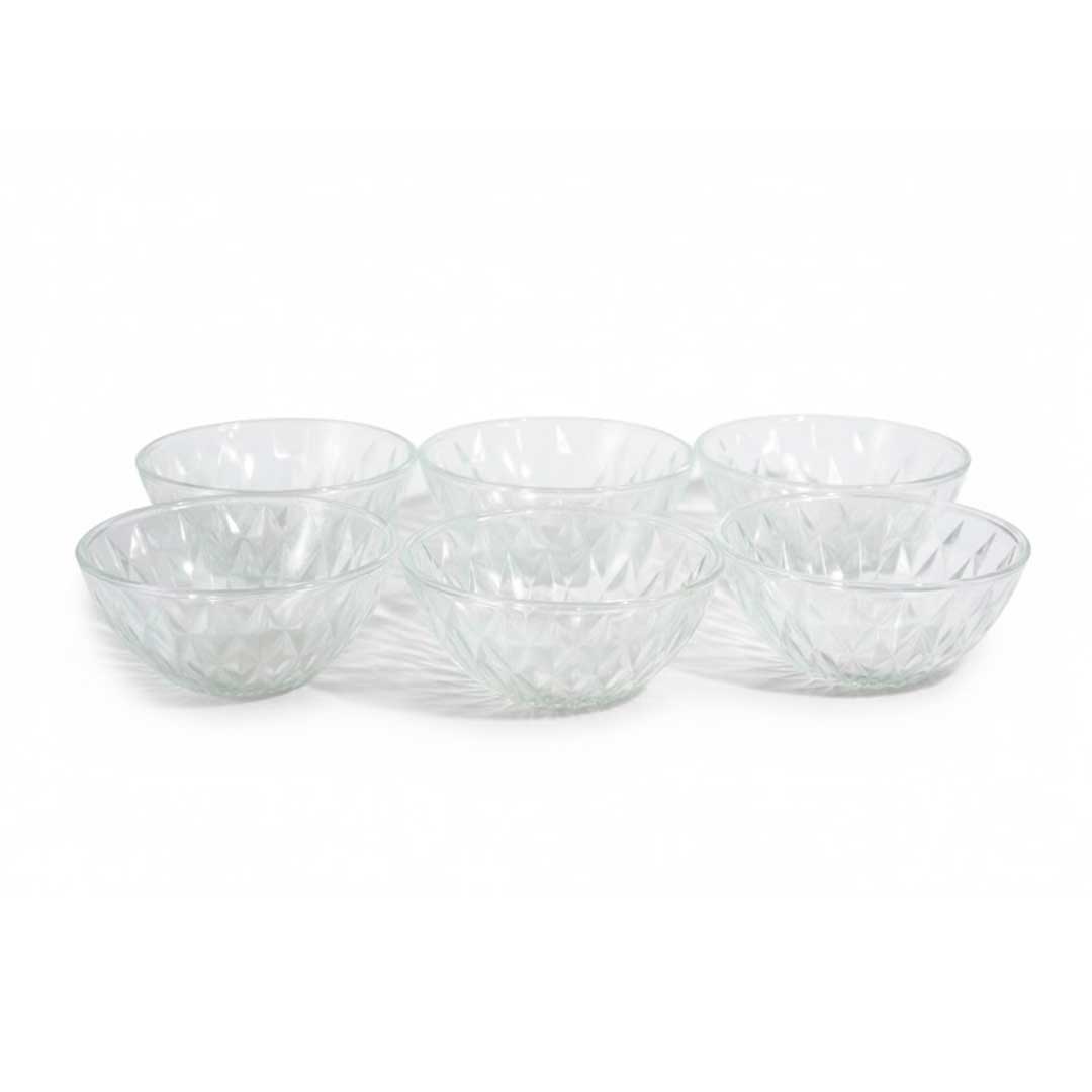 SET BOWL GLASSWARE 6PCS ZS-PL031