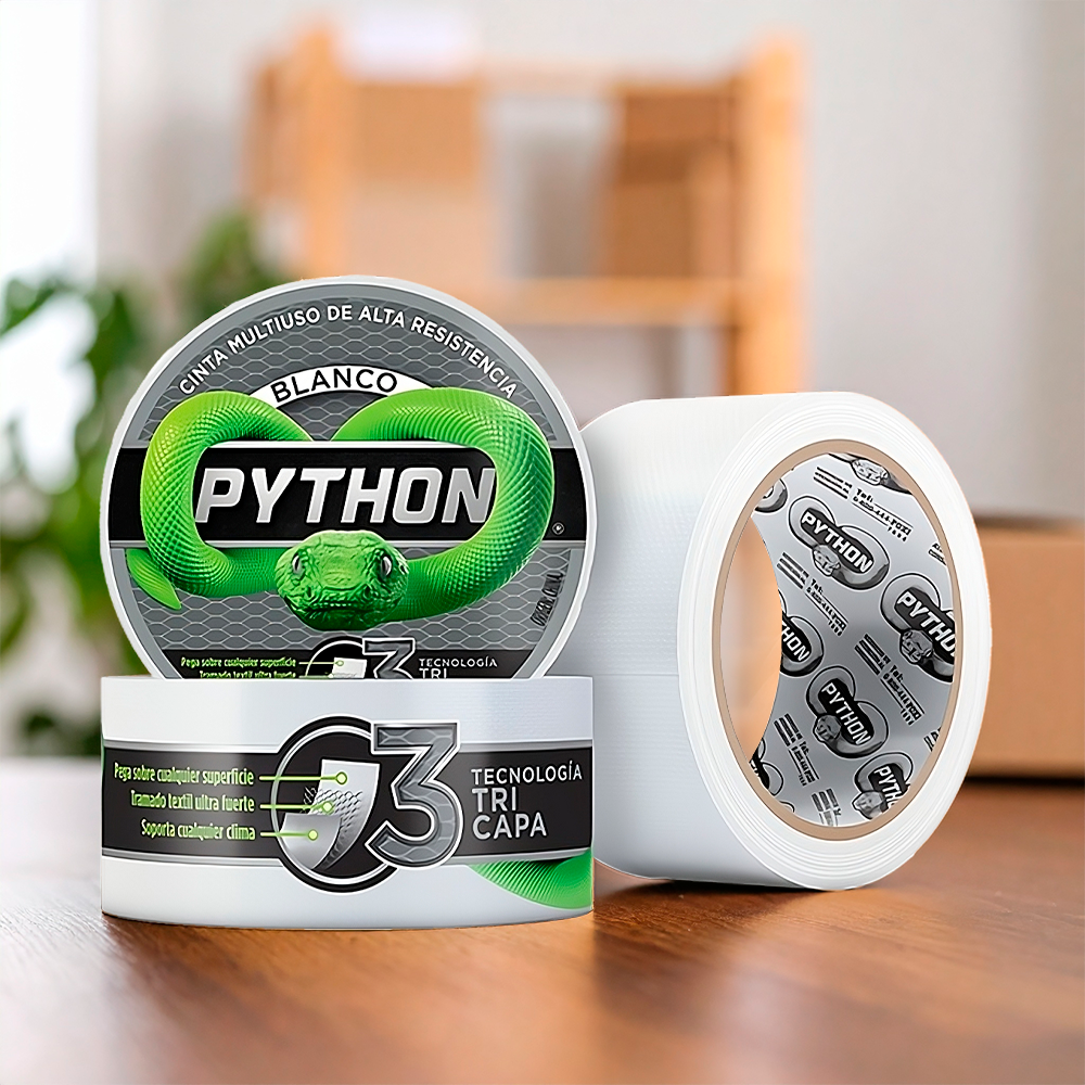 CINTA MULTIUSO ALTA RESISTENCIA PYTHON BLANCO