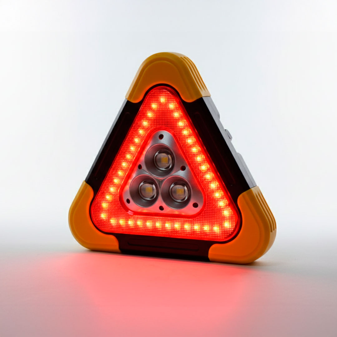 LAMPARA SOLAR TRIANGULO BALIZA L-6770