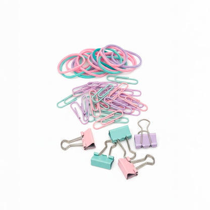 CAJA C/CLIPS-PINZAS Y BANDAS ELASTICAS YSGJ-5