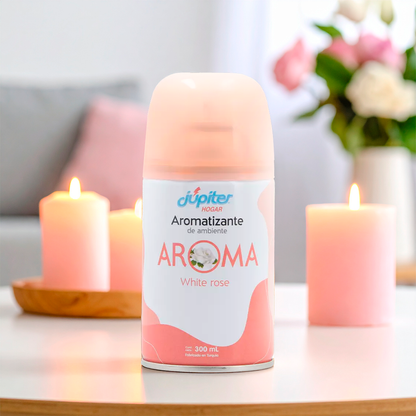 AROMATIZANTE DE AMBIENTE WHITE ROSE 300ML 1228