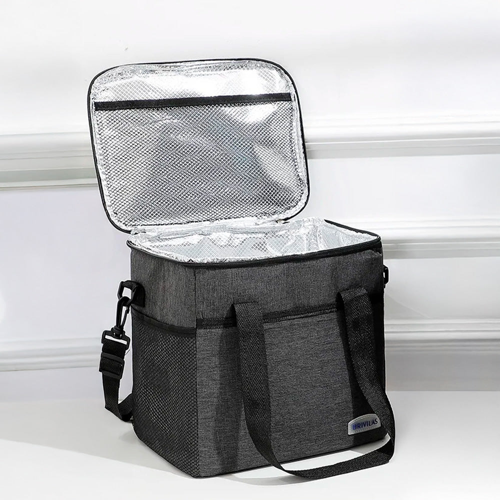 BOLSO P/LONCHERA EN TELA C/CIERRE A092-B024