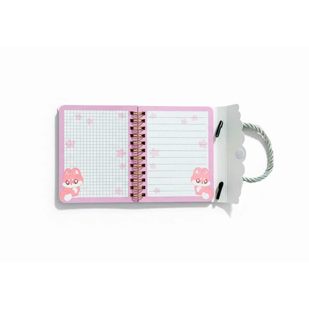LIBRETA C/ ESPIRAL TIPO BOLSITO YL-70566