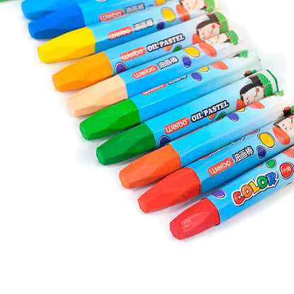 PASTELES AL OLEO COLORES WEIBO X24UNID YL-70685