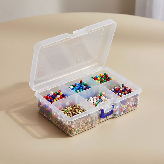 ORGANIZADOR PLASTICO 6 SEPARACIONES GR333