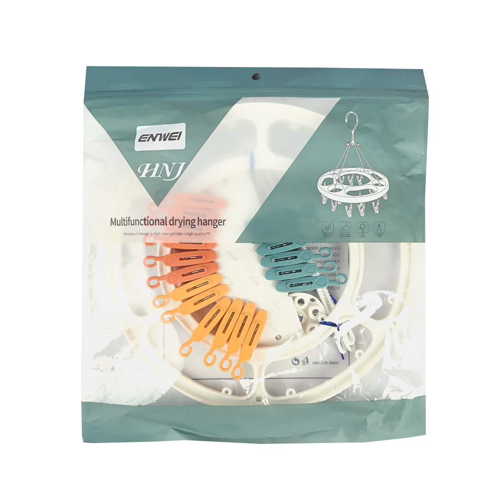 COLGADOR PLASTICO CIRCULAR P/ROPA GM-E8274