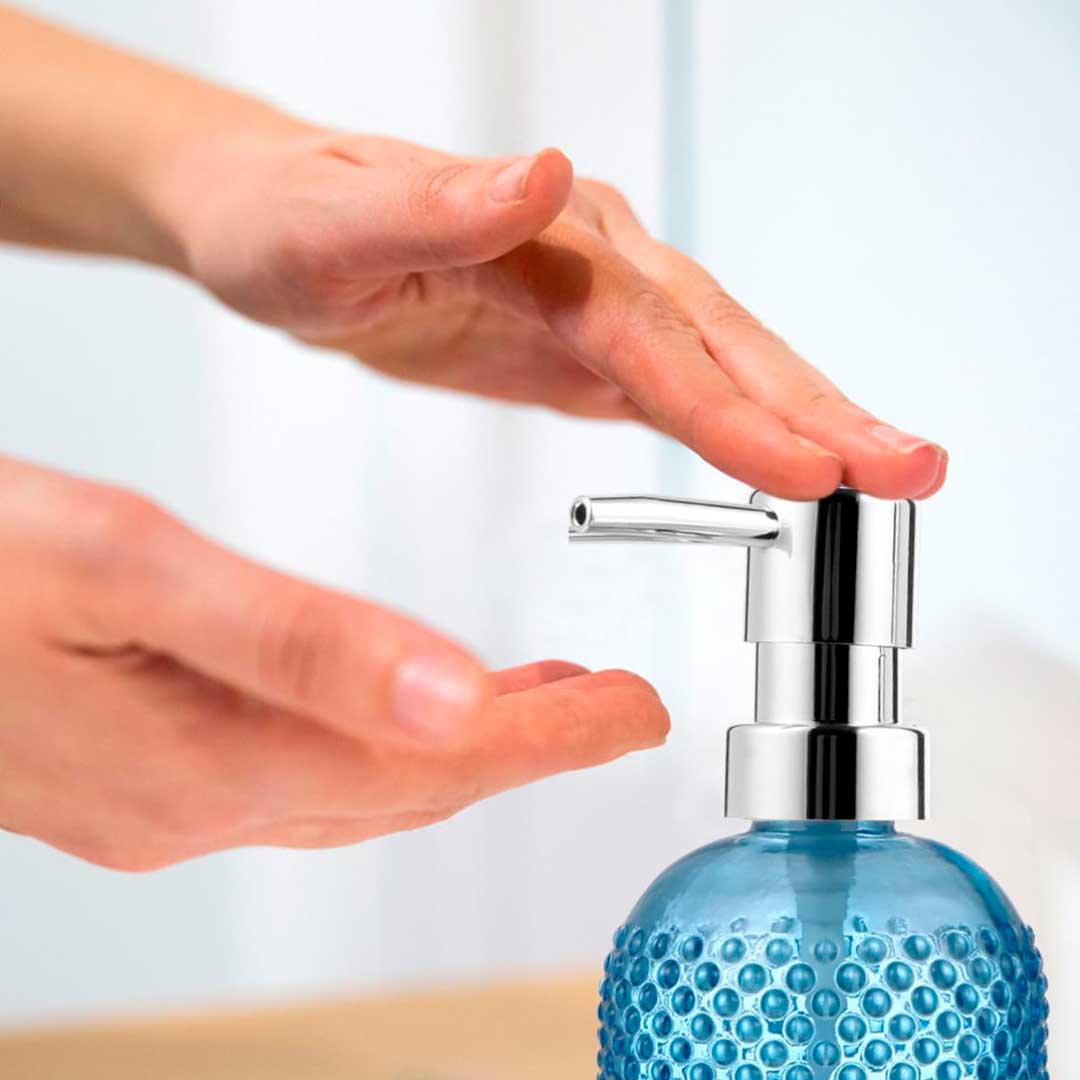 DISPENSADOR DE JABON TRANSPARENTE GM-RB386