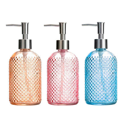 DISPENSADOR DE JABON TRANSPARENTE GM-RB386