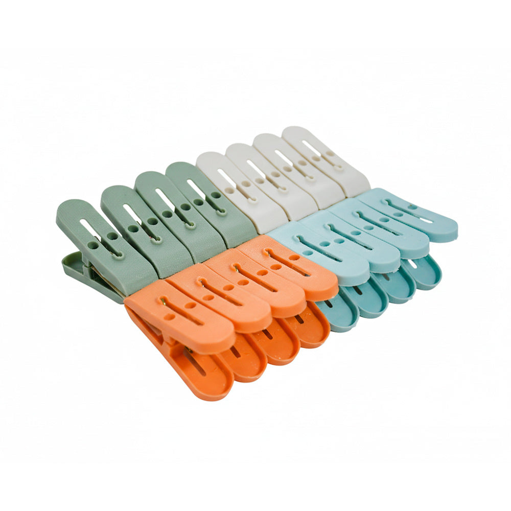 PINZAS DE ROPA COLORES SURTIDOS 16PCS GM-E8278