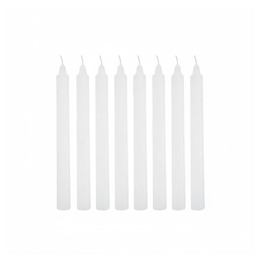 CAJA VELAS LARGAS 8 UNID COLORES VARIOS GM-R230