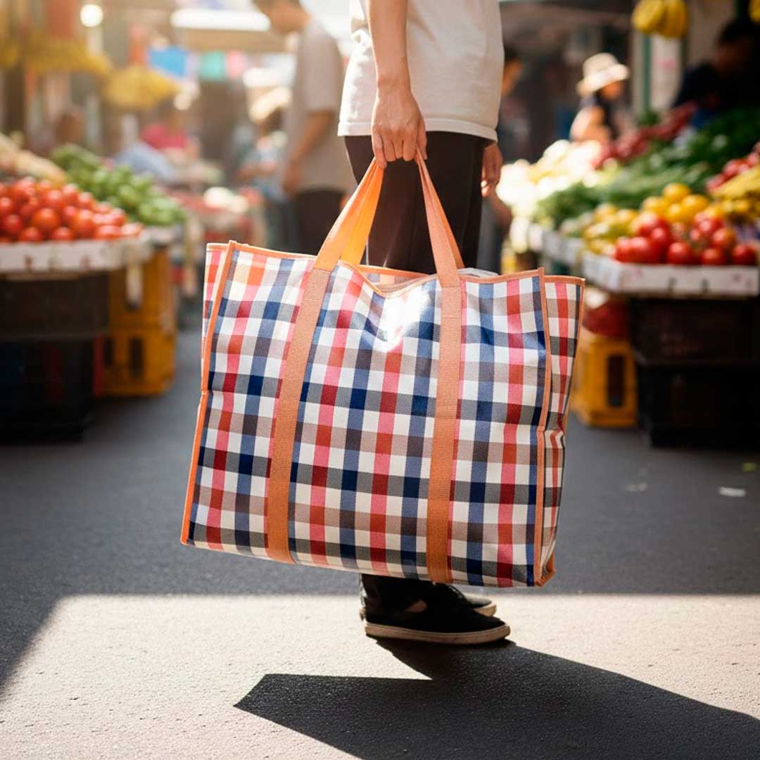 BOLSO ESTAMPADO 50X55CM P/MANDADOS GM-WQ100