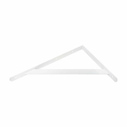 SOPORTE METALICO BLANCO 25X16 CM P/ESTANTE LH-2938