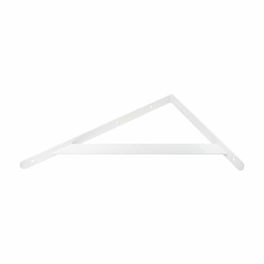 SOPORTE METALICO BLANCO 25X16 CM P/ESTANTE LH-2938