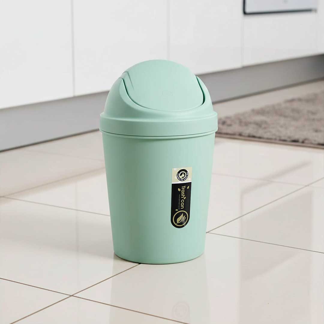 TARRO PLASTICO P/BASURA VARIOS COLORES GM-EC067