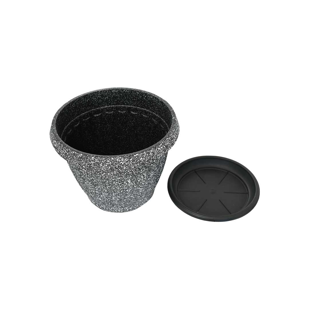 MACETERO PLASTICO C/PLATO 320X230CM D2006P-