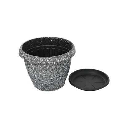 MACETERO PLASTICO C/PLATO 360X260CM D2007P-