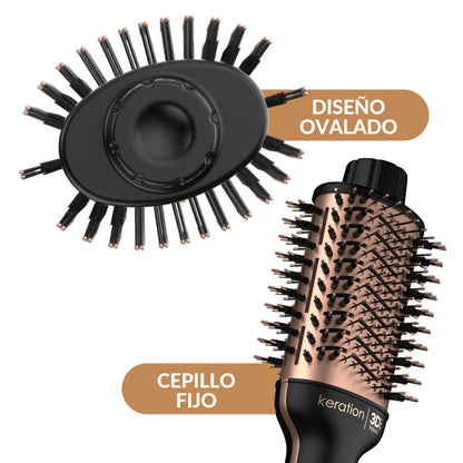 MODELADOR GA.MA STYLISH BRUSH ION PLUS KERATION