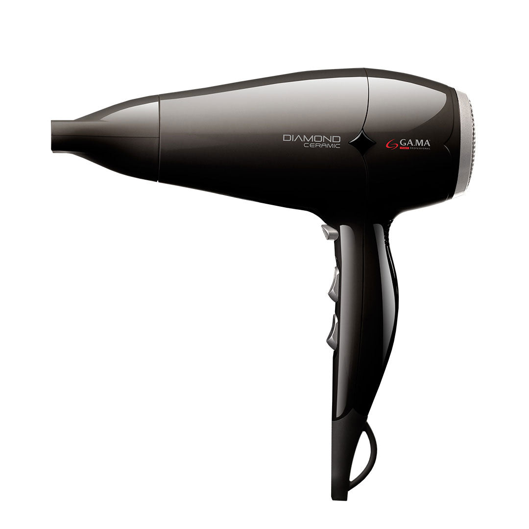 SECADOR GA.MA DIAMOND CERAMIC STD NEGRO
