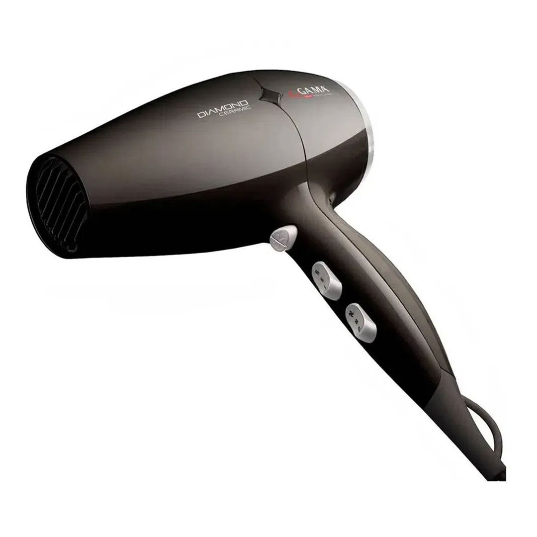 SECADOR GA.MA DIAMOND CERAMIC STD NEGRO